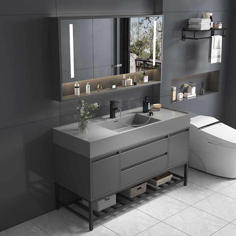 Home Bathroom Partition Wall - Luxus Hautpflege Badezimmer Schrank Organizer Lagerung