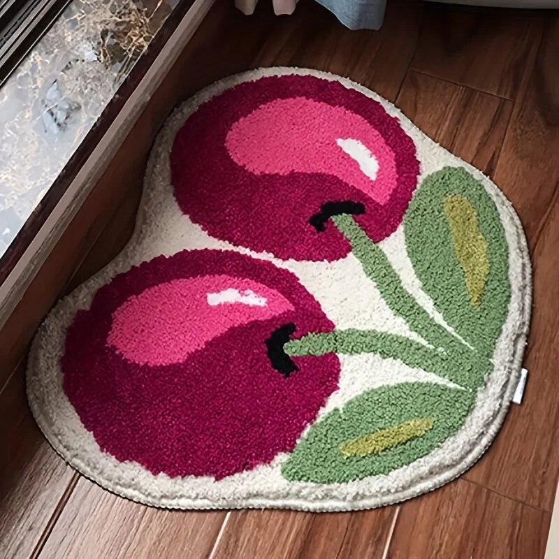 Zara Home Bathroom Mat - Süße Kirsch bade matte, saugfähige Mikrofaser-Bad
