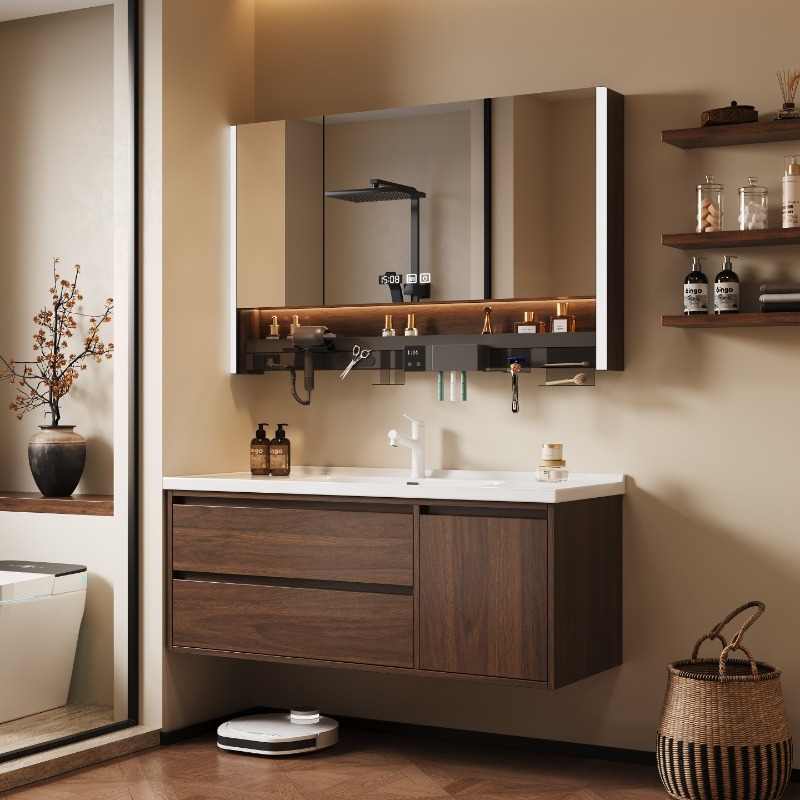 Home Bathroom Partition Wall - Toilettenaufbewahrung, Badezimmerschrank, Organizer, Regale, Display, Trennwände,