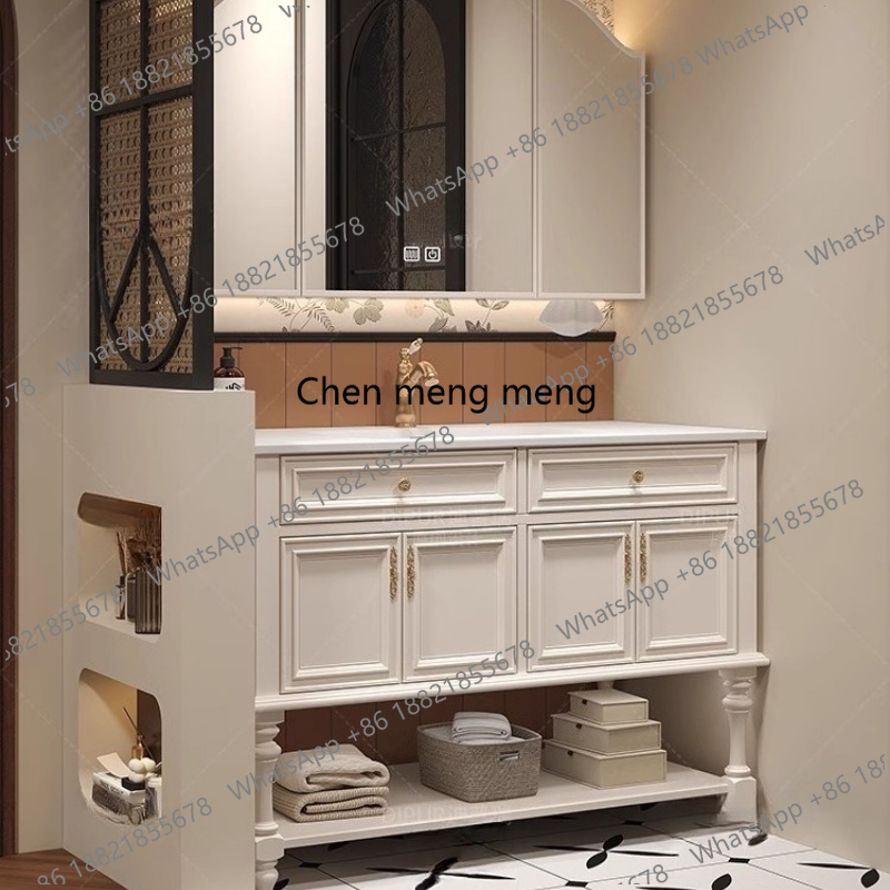 Home Bathroom Partition Wall - Organizer, Spiegel, Badezimmerschrank, Wand, Parfümtrennwände, Badezimmerschrank,