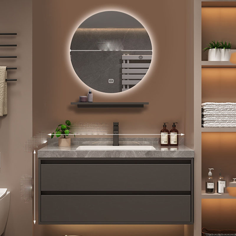 Home Bathroom Partition Wall - Schubladen-Organizer, Schrank-Aufbewahrung, Spiegel, Toiletten-Display, Trennwände, Platzsparer,