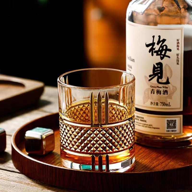 Yamazaki Home Bathroom Storage - Europäischen Stil Luxus Goldene Altmodische Whisky