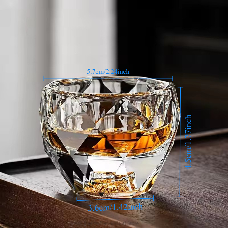 6PCS 50ML Schnapsgläser Diaman – Yamazaki Home Bathroom Storage Bewertung und Preis