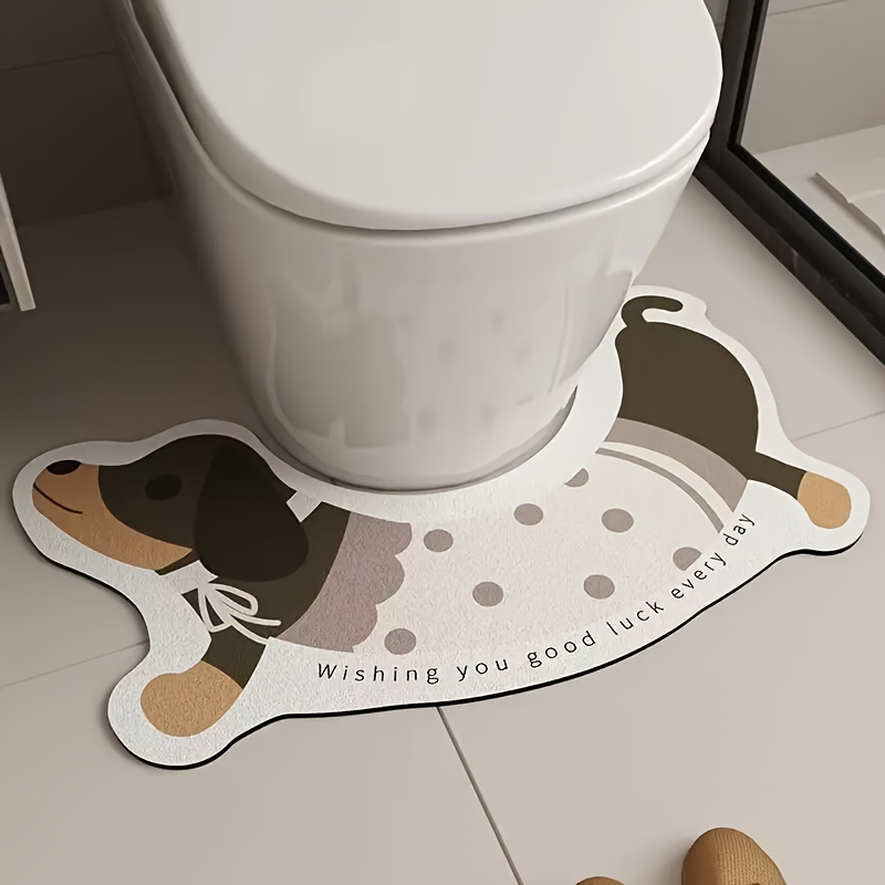 VIKAMA Dackel-Toilettenmatte,  – Zara Home Bathroom Mat Bewertung und Preis