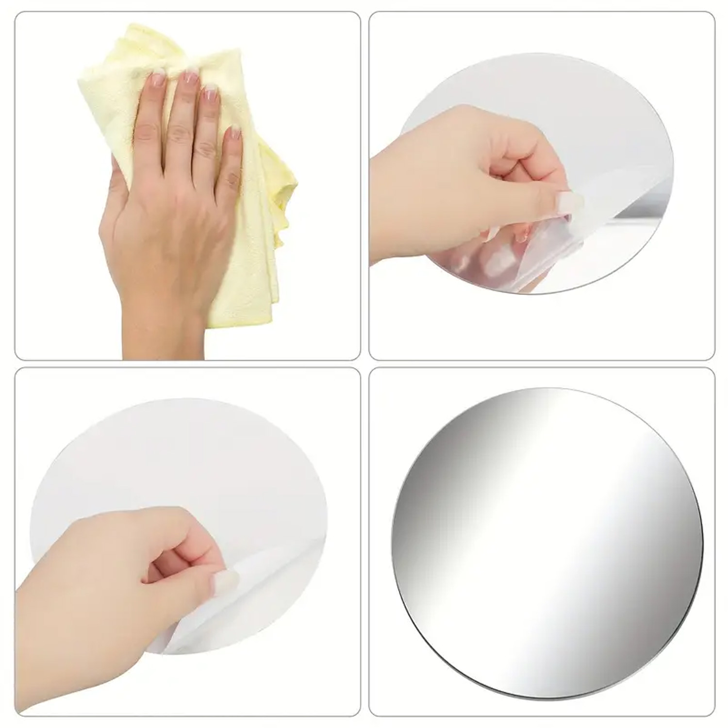 32 Stück 3D-Acryl-Spiegel-Wand – Home Theater Bathroom Bewertung und Preis