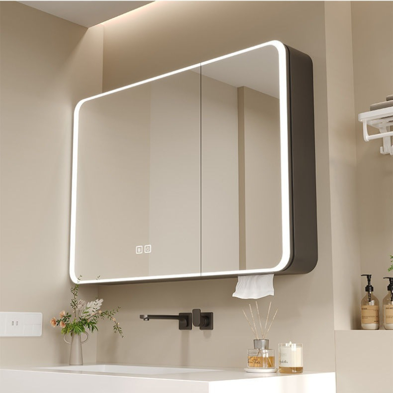 LED-Badezimmerspiegelschrank a – Home Theater Bathroom Bewertung und Preis