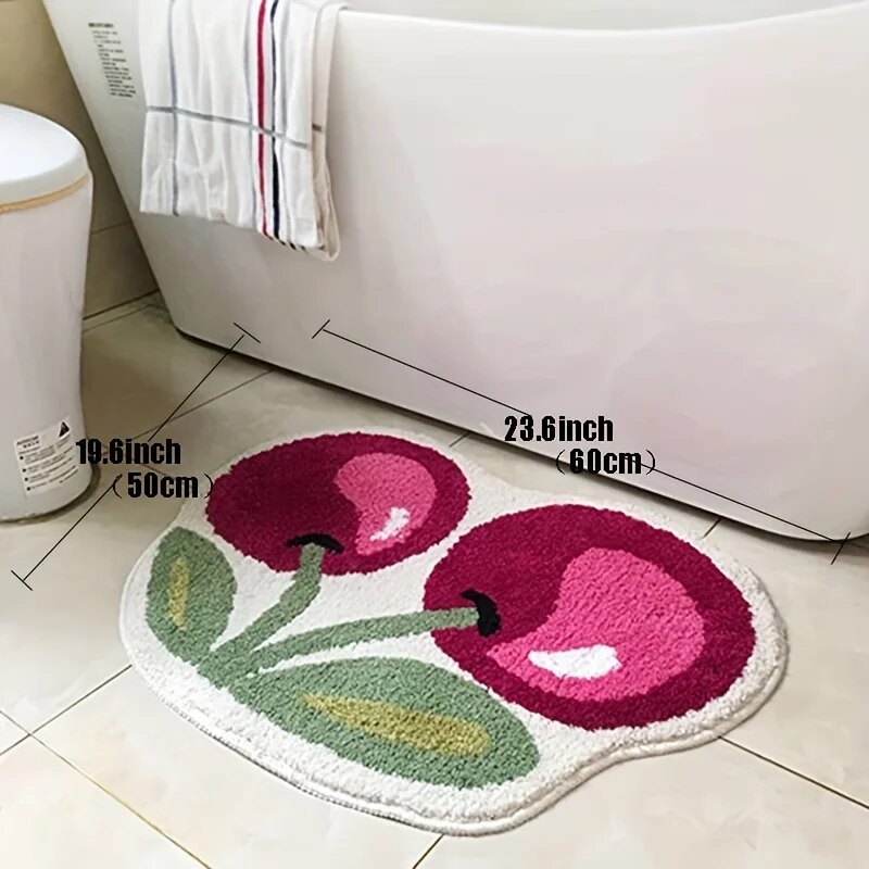 Süße Kirsch bade matte, saugfä – Zara Home Bathroom Mat Bewertung und Preis