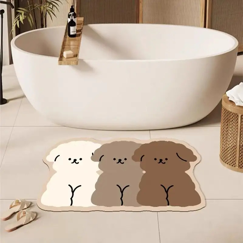 1 Stück Niedliche Hundeförmige – Zara Home Bathroom Mat Bewertung und Preis