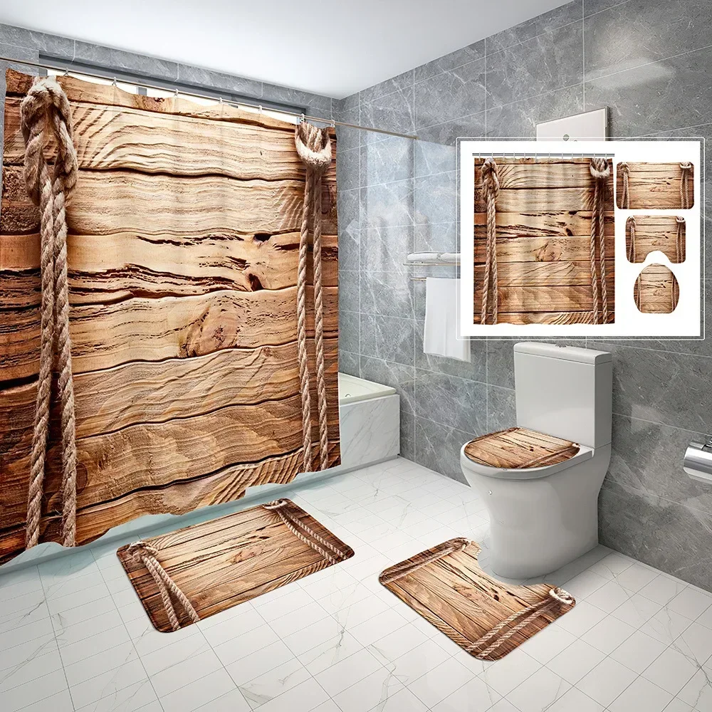 Holz rustikale Dusch vorhang s – Zara Home Bathroom Mat Bewertung und Preis
