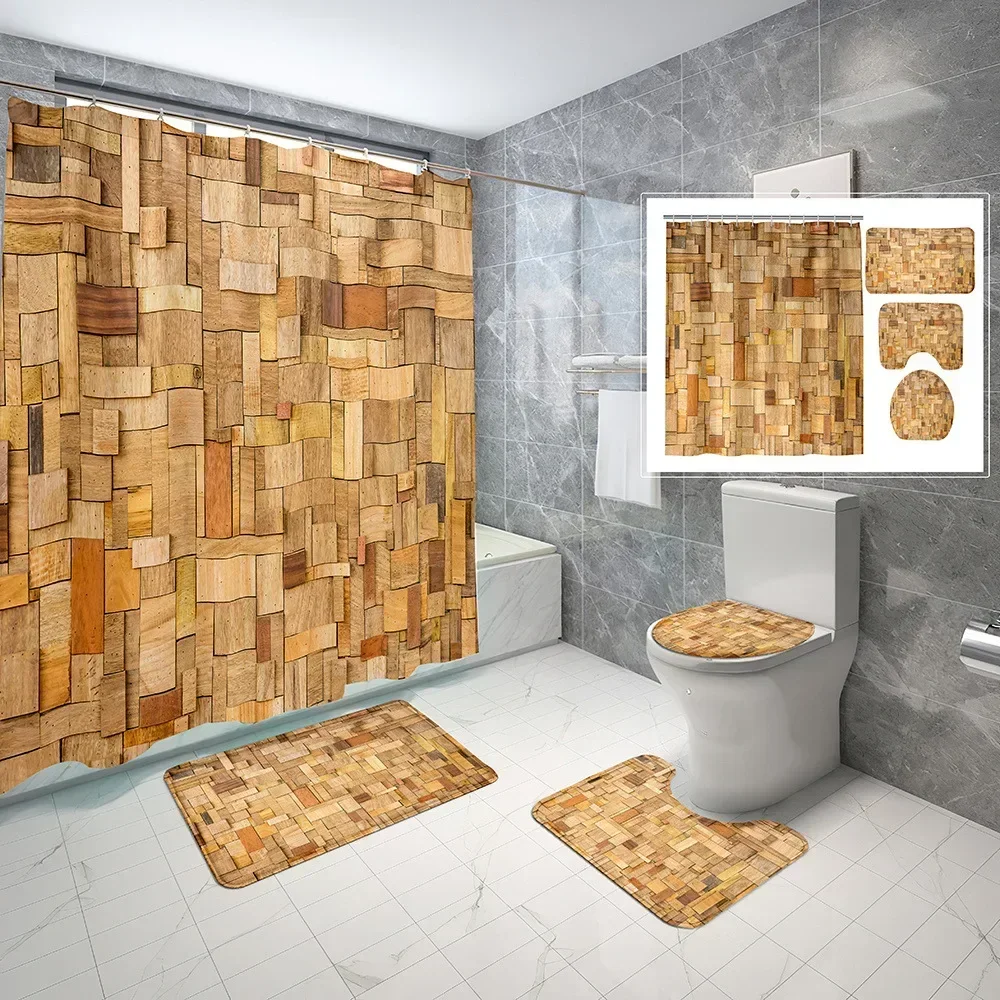Holz rustikale Dusch vorhang s – Zara Home Bathroom Mat Bewertung und Preis