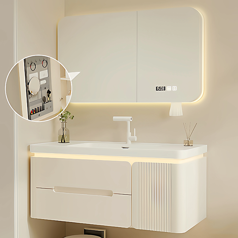 Moderne Schubladen Badezimmers – Home Bathroom Partition Wall Bewertung und Preis